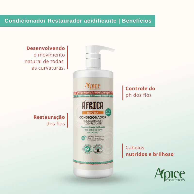 Condicionador África Baobá Restaurador 1000 ml - Image 2