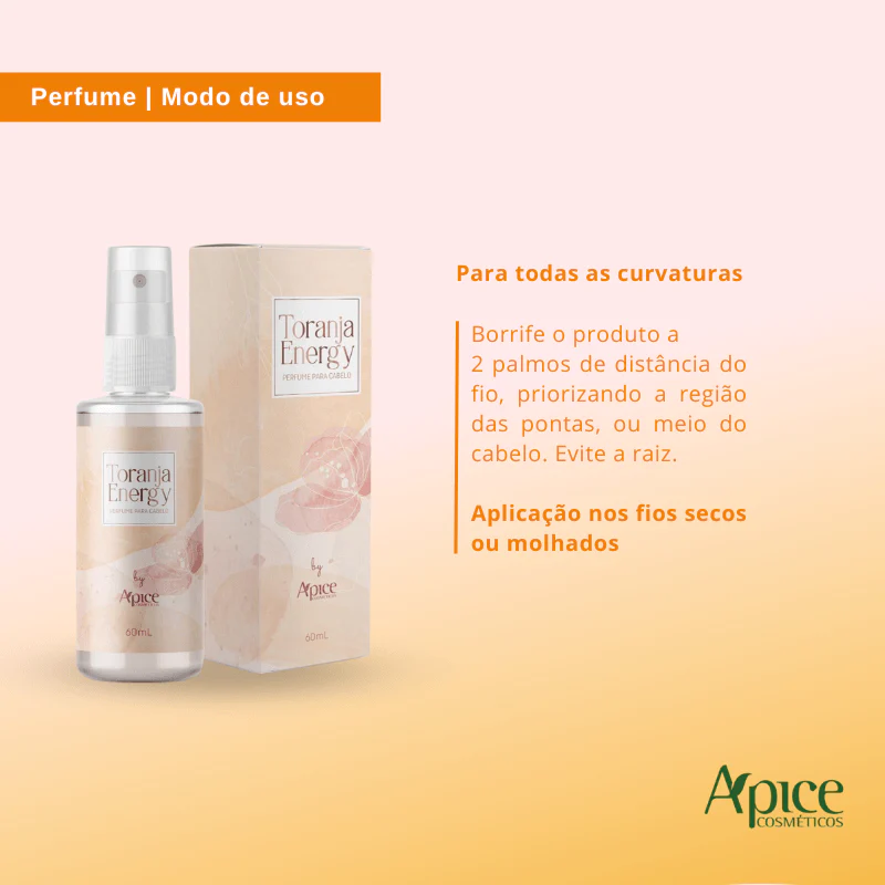 Kit Ativador Anti frizz e Perfume Capilar Toranja Energy (2 itens) - Image 3