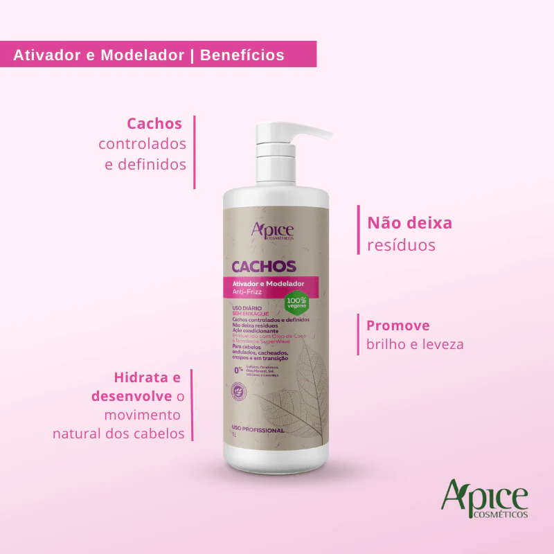Kit Ativador e Creme 1000 ml (3 itens) - Image 3