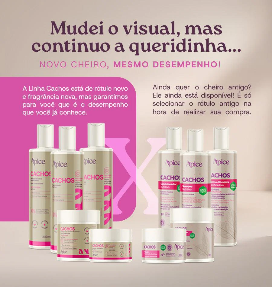 Kit Cachos Essence - Shampoo, Condicionador, Gelatina, Refil Ativador, Ativador e Máscara (6 ITENS) - Image 9