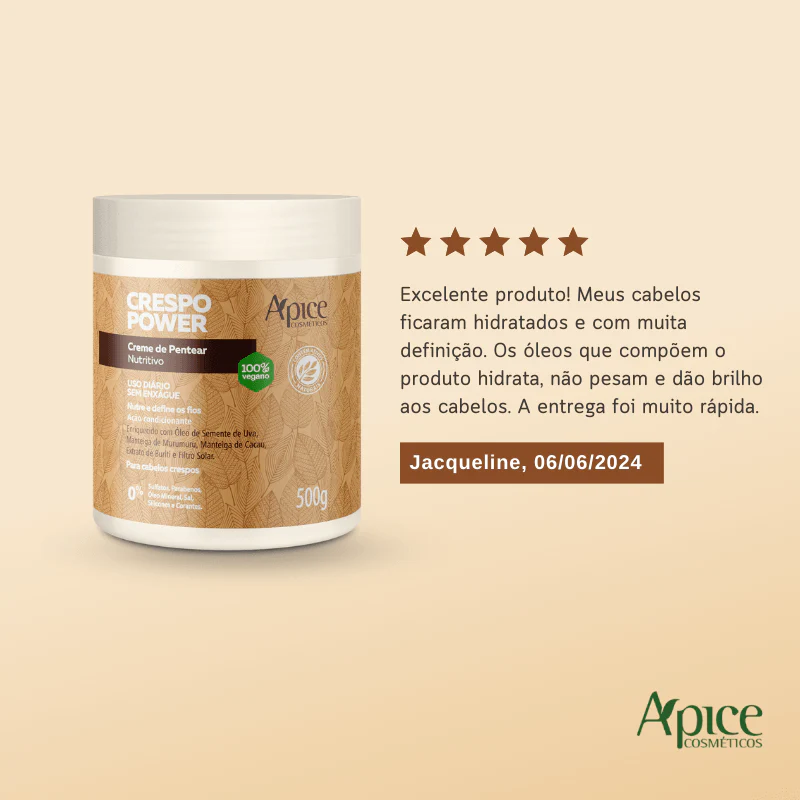 Kit Crespo Power - Co Wash, Condicionador e Creme de Pentear (3 ITENS) - Image 11