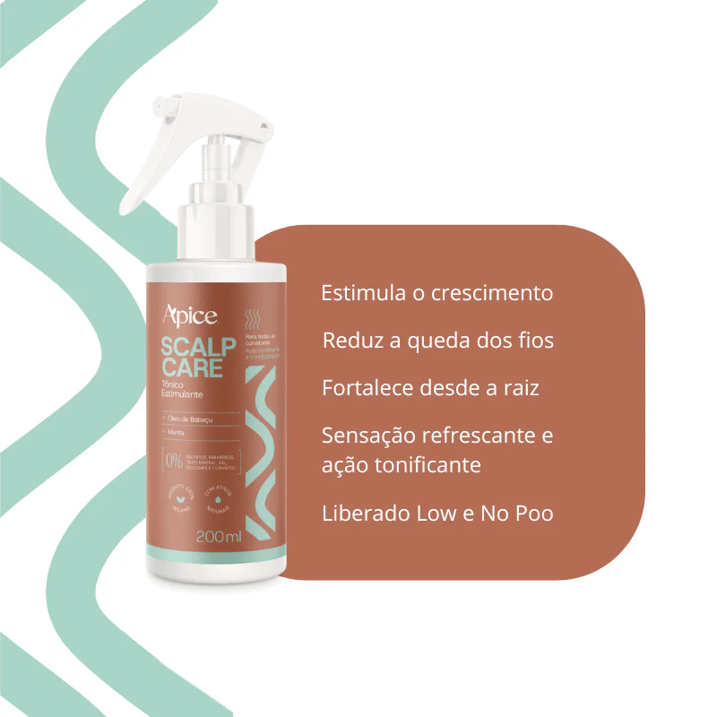 Kit Scalp Care - Shampoo, Condicionador, Máscara e Tônico (4 ITENS) - Image 3
