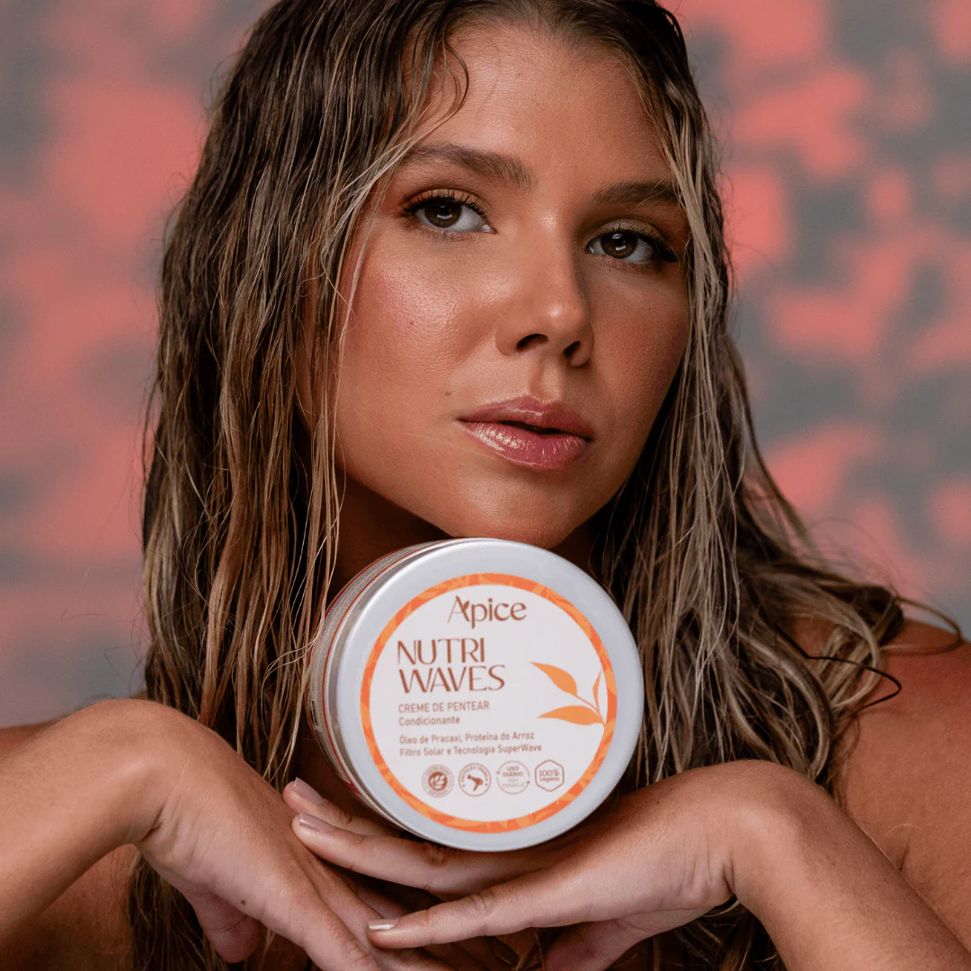 Kit Onduladas Nutri Waves - Shampoo, Condicionador, Máscara e Creme de Pentear (4 ITENS) - Image 4