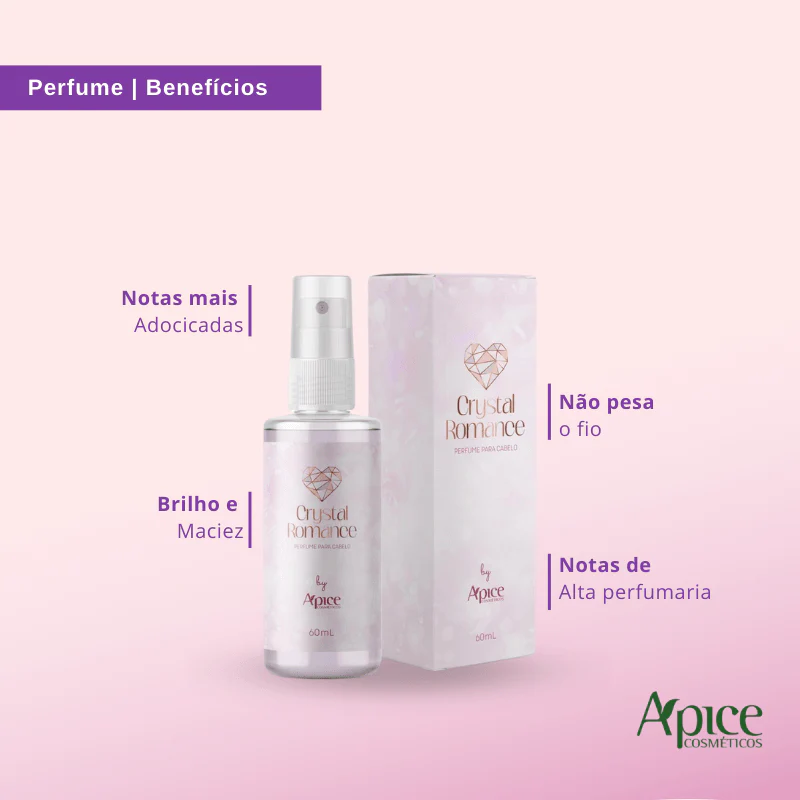 Kit Perfume Crystal Romance, Rímel Anti-frizz e Acqua Cream (3 itens) - Image 4