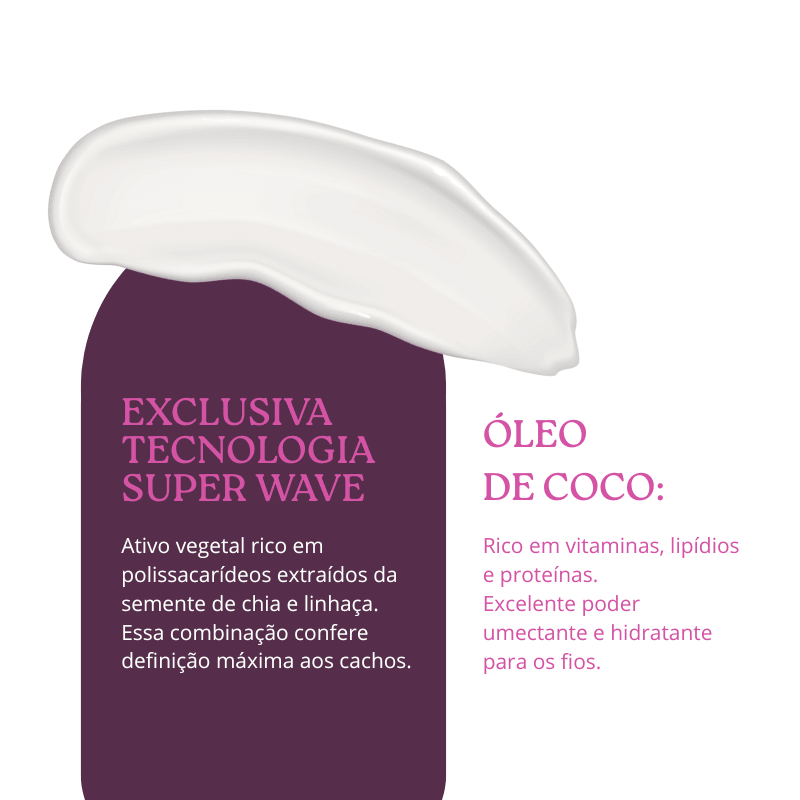 Ativador e Modelador Anti-Frizz Cachos 500g - Image 3