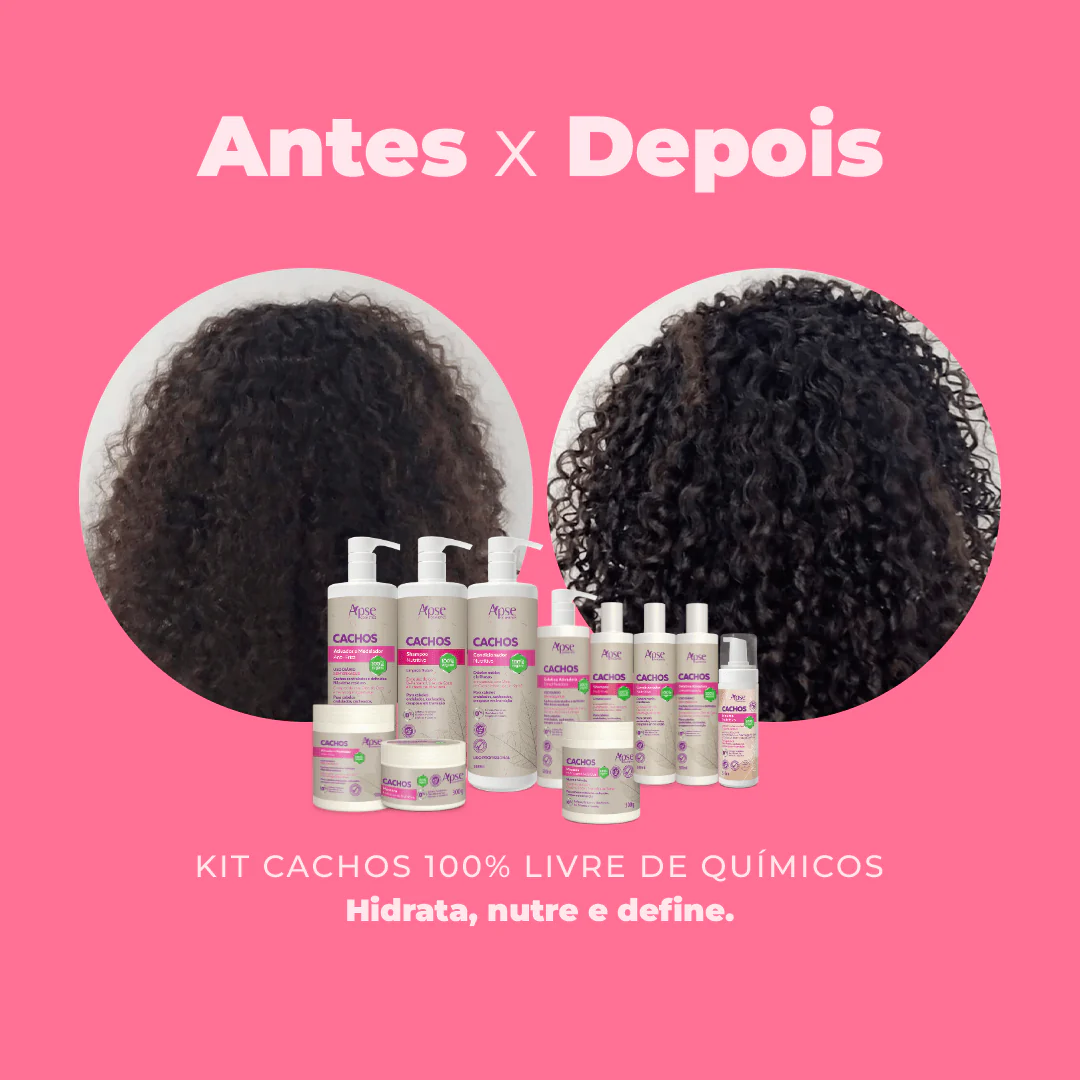 Kitão Cachos - Shampoo, Condicionador, Gelatina, Ativador, Mousse e Máscara - todos os tamanhos - Image 3