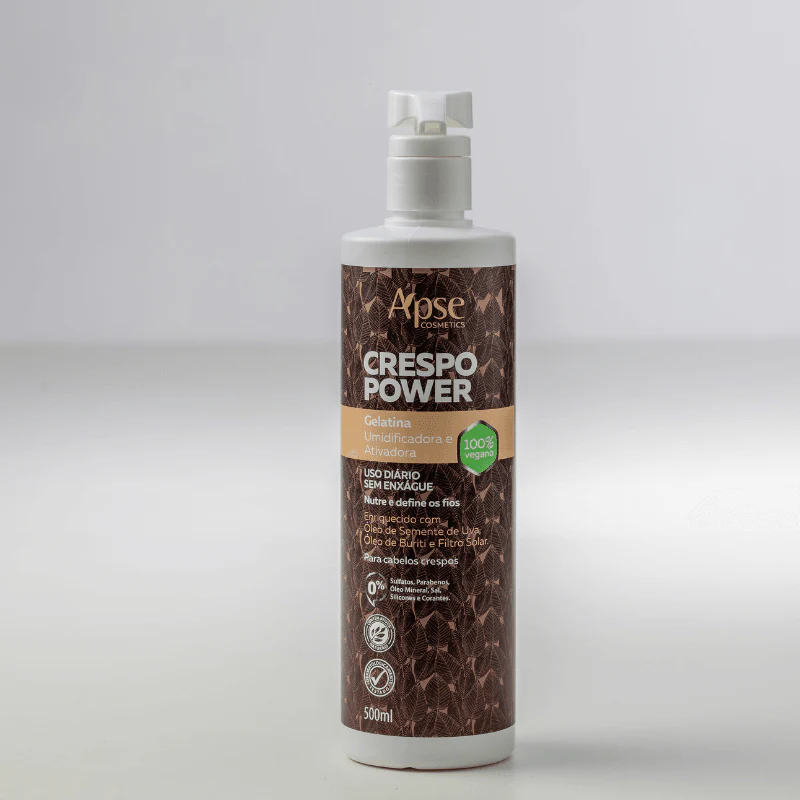 Kitão Crespo Power - Co Wash, Condicionador, Gelatina, Máscara e Creme de Pentear (5 ITENS) - Image 12