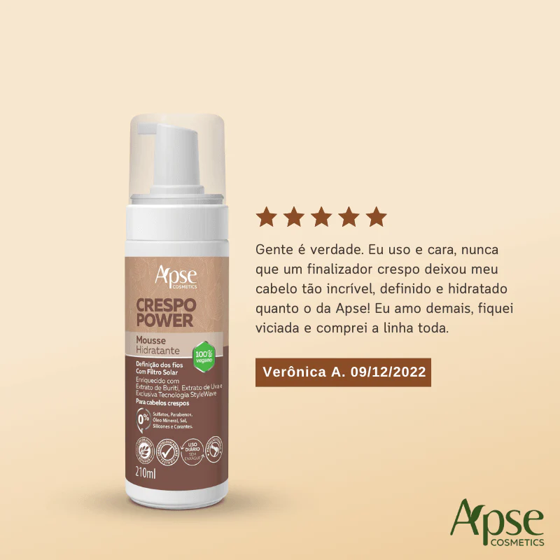 Kitão Crespo Power - Higienização + Finalização (Shampoo, Co Wash, Condicionador, Creme, Gelatina e Mousse) - 6 itens - Image 12