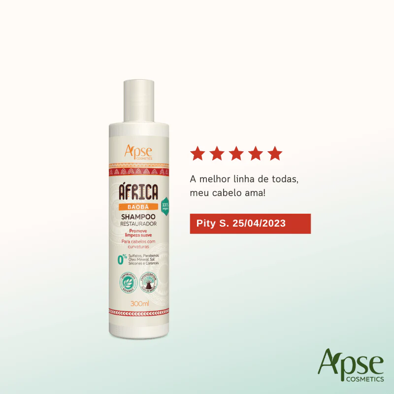 Shampoo África Baobá Restaurador 300 ml - Image 3